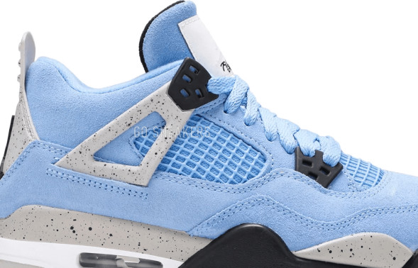 Унисекс кроссовки Nike Air Jordan 4 Retro GS &amp;#039;University Blue&amp;#039;
