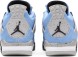 Унисекс кроссовки Nike Air Jordan 4 Retro GS &amp;#039;University Blue&amp;#039;