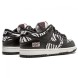 Унисекс кроссовки Nike x Quartersnacks SB Dunk Low Zebra