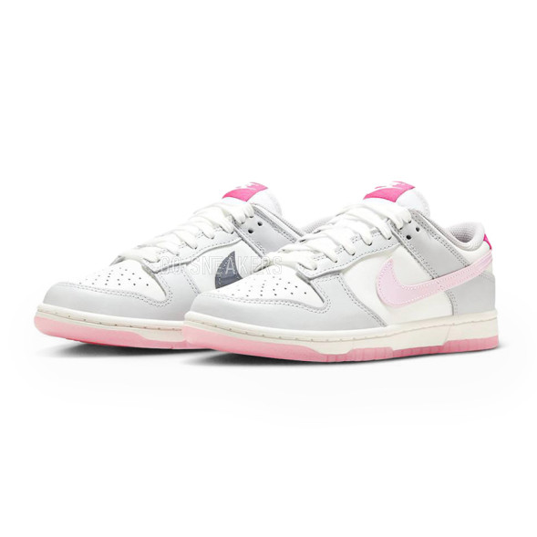 Унисекс кроссовки Nike Dunk Low «52» White/Grey