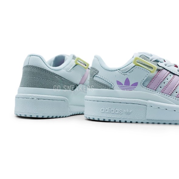 Унисекс кроссовки Adidas Forum White/Pink/Grey