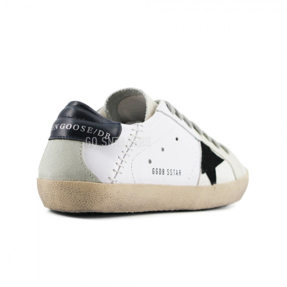 Женские кеды Golden Goose Deluxe Brand Navy/Black Star