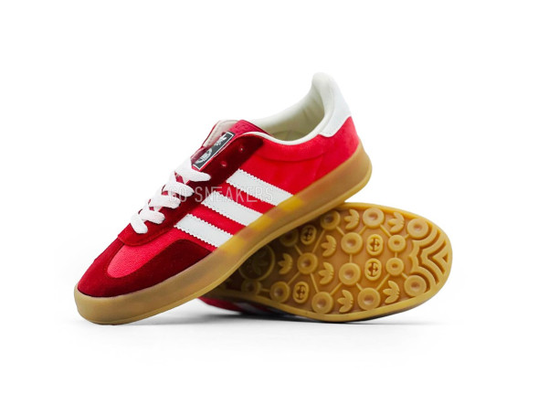 Унисекс кроссовки Gucci x Adidas Gazelle Red