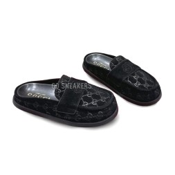 Gucci Sabo Suede Black