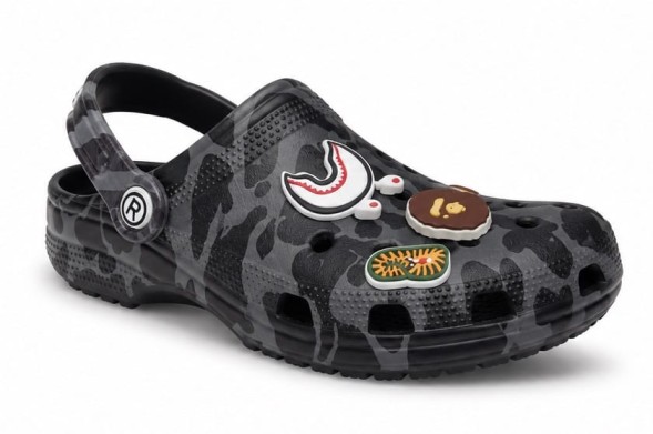 Унисекс сабо Crocs x Bape Classic Clog Camo