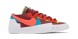 Унисекс кроссовки Nike KAWS x sacai x Blazer Low &amp;#039;Team Red&amp;#039;
