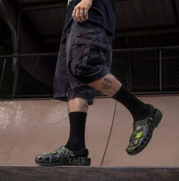 Унисекс сабо Crocs x Aries Classic Clog 'Black'