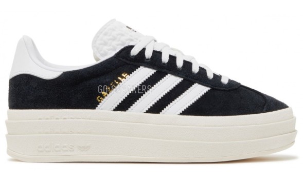 Унисекс кеды Adidas Gazelle Bold Core Black White