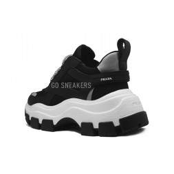 Женские кроссовки Prada Black&White Chunky Sneakers