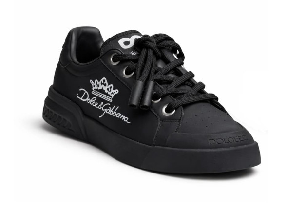 Унисекс кроссовки Dolce &amp; Gabbana Portofino Сrown Black