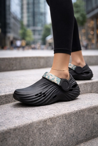 Унисекс сабо Crocs x Salehe Black