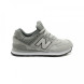 Женские кроссовки New Balance 574 Grey Glitter