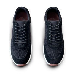 Loro Piana Textile Sneakers Black