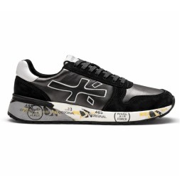 Premiata 483 Man Leather/Suede Black