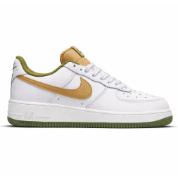 Nike Air Force 1 Low White/Brown Swoosh