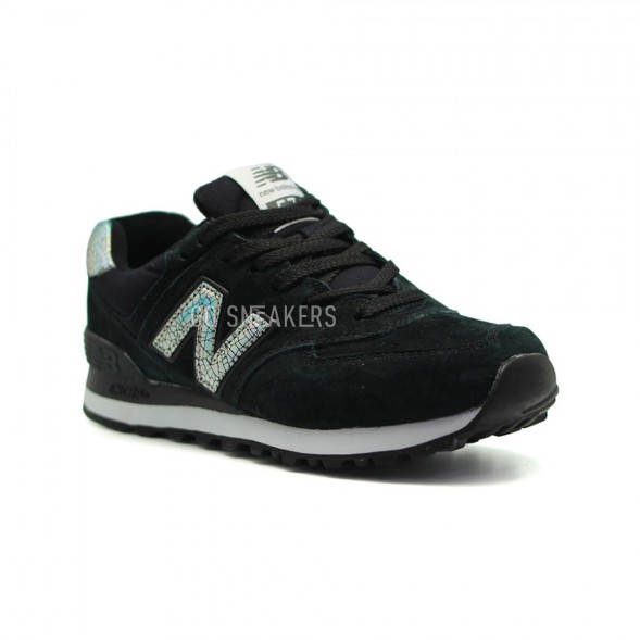 Женские кроссовки New Balance 574 Shattered Pearl Black