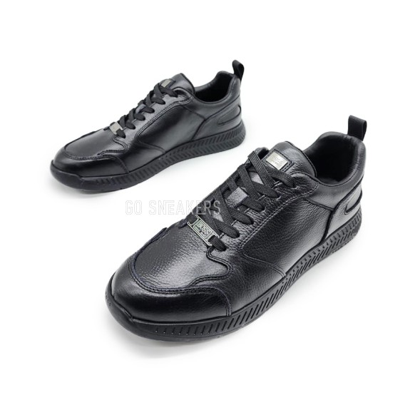 Унисекс кроссовки Hugo Boss Black Leather