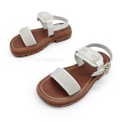 Céline Sandals Leather White