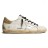 Golden Goose Super Star Donna Bianche in Pelle Con Talloncino Glitter