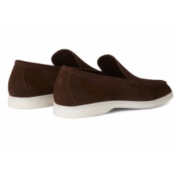 Loro Piana Summer Walk Suede Chocolate