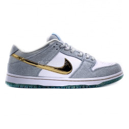 Nike Dunk Low Grey&Gold