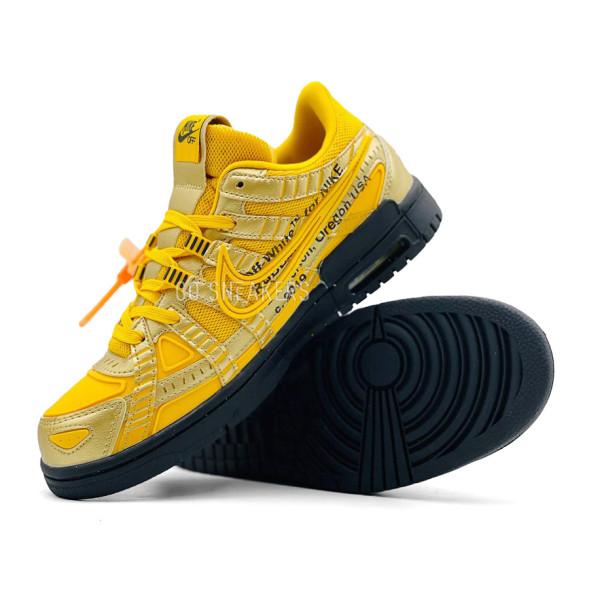 Унисекс кроссовки Off-White x Nike Rubber Dunk University Yellow