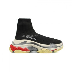 Balensiaga Speed Trainer Triple S B Black