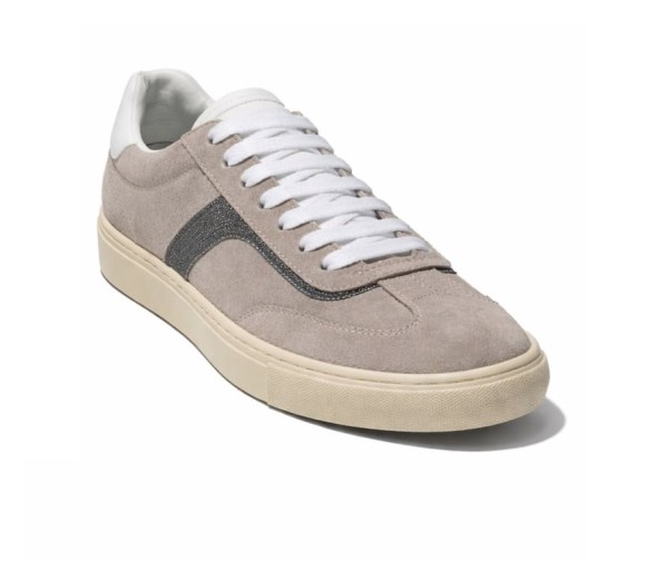 Женские кеды Brunello Cucinelli Classic Suede Grey