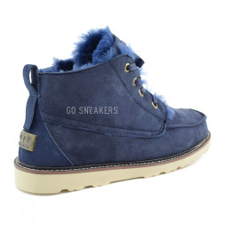 Men Boots Beckham Navy