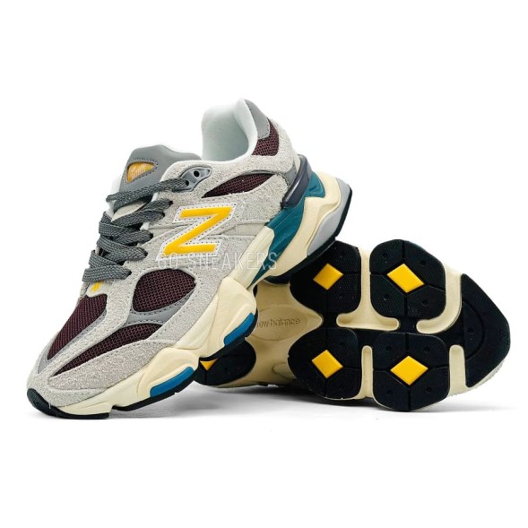 Женские кроссовки New Balance 9060 &amp;#039;Taro Plum Brown&amp;#039;