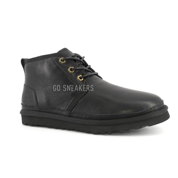 Мужские ботинки Men Boots Neumel Black Leather