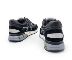 Premiata 483 Leather/Suede Dark Grey