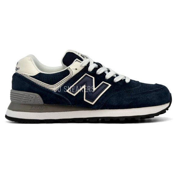 Женские кроссовки New Balance 574 Suede Woman Navy