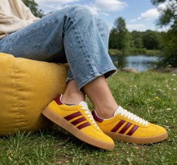 Gucci x Adidas Gazelle Suede Yellow