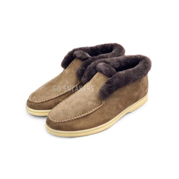 Унисекс ботинки Loro Piana Open Walk Chestnut/Black