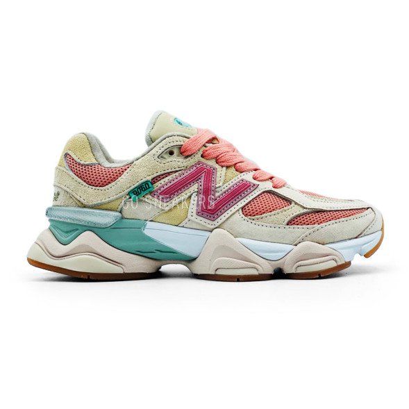 Унисекс кроссовки New Balance 9060 Beige/Coral