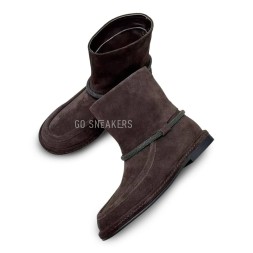 Brunello Cucinelli Suede Boot Chocolate