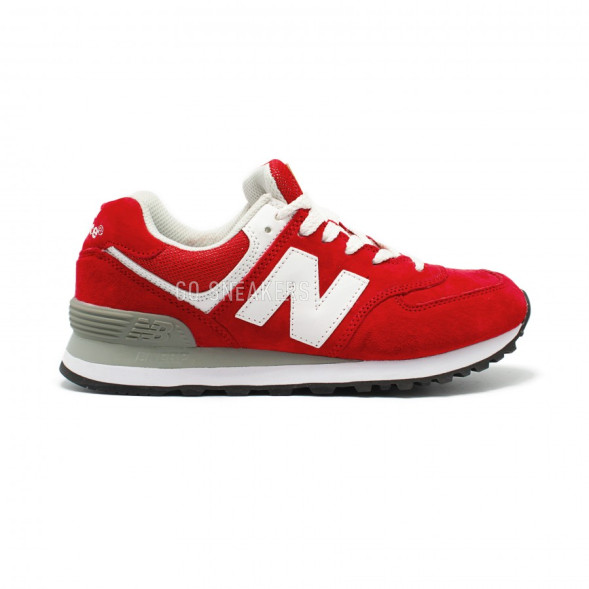 Женские кроссовки New Balance 574 Red