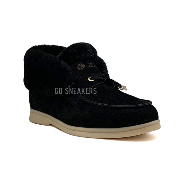 Женские ботинки Loro Piana Shalet - Black