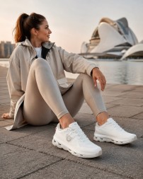 On Cloudzone x KITH White Ice