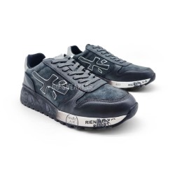 Premiata 483 Leather/Suede Grey Dark