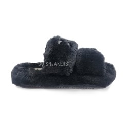Celine Flip-flops Wool Black