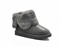 Bailey Button Metallic Grey