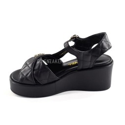 Chanel Sandals Black