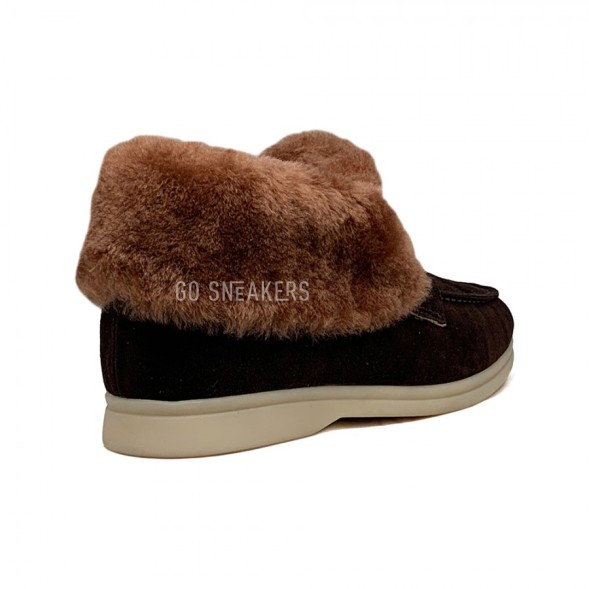 Женские ботинки Loro Piana Shalet - Chocolate