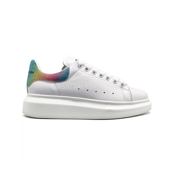 Женские кроссовки Alexander McQueen Luxe Glitter Rainbow