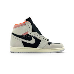 Nike Air Jordan 1 Retro High Neutral Grey Hyper Crimson