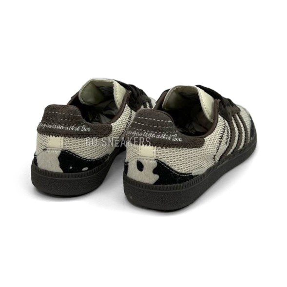 Женские кеды Adidas Samba Textile Woman White Black