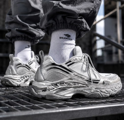 Balenciaga Triple S.2 Sneakers in Gradient Grey