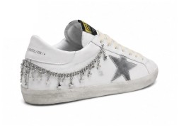 Golden Goose Super-Star Leather White Suede Star